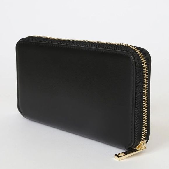 Lulu’s Ready, Set, Go! Black Zip Wallet. NWT - Picture 2 of 5